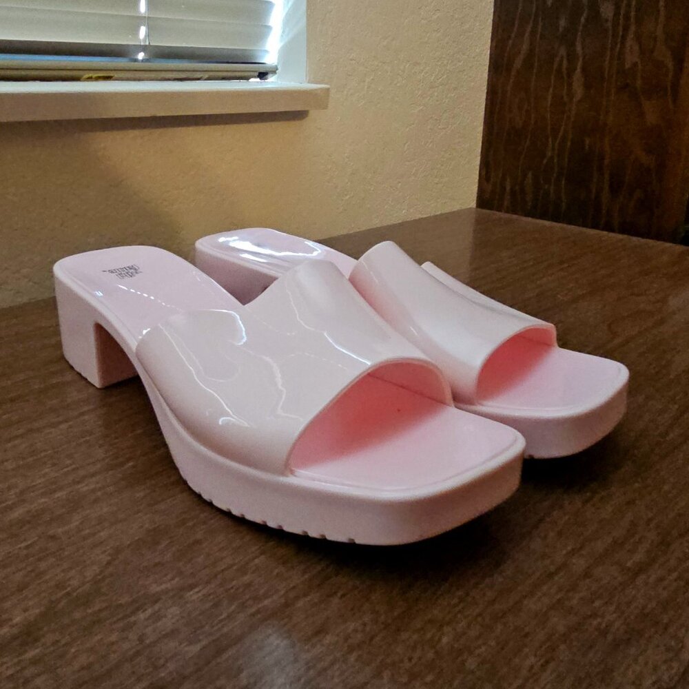 Wild Fable Pink Platform Slides Size 11